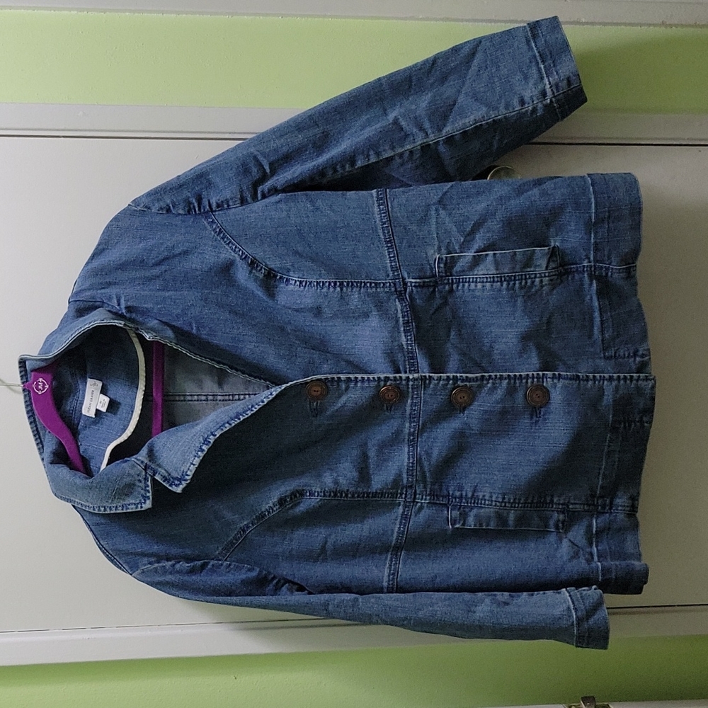 Susan graver Jean jacket